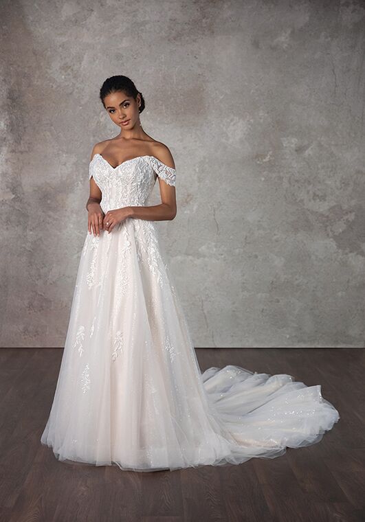 Essense of Australia D4098 A-Line Wedding Dress - 2