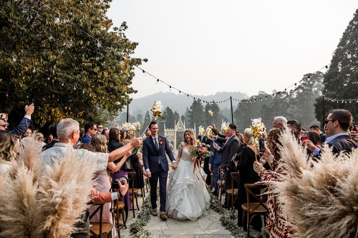 Whimsical Recessional at The Brazilian Room in Contra Costa County, California