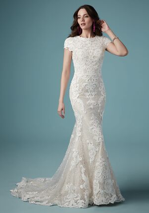 Maggie Sottero TUSCANY LEIGH Sheath Wedding Dress