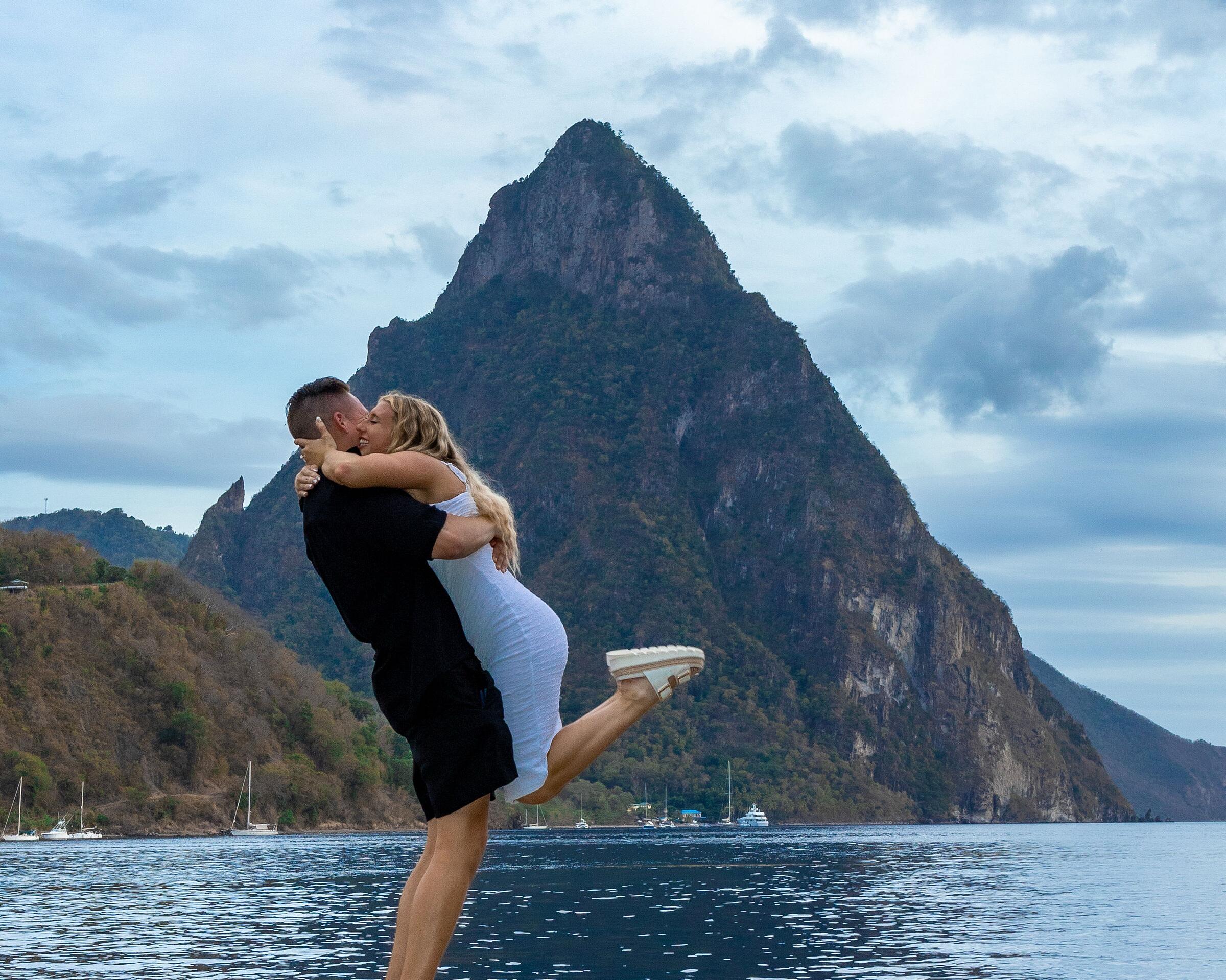 Picture of Engagement in St Lucia