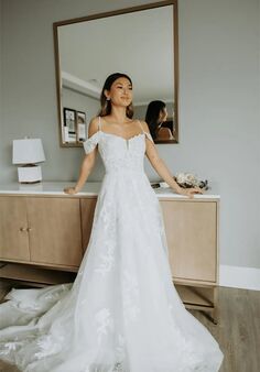 Stella York 7447 A-Line Wedding Dress