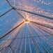 Clear Top Reception Tent with Stringlights