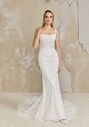 Justin Alexander Signature Burns Fit-and-Flare Wedding Dress - thumbnail - 1