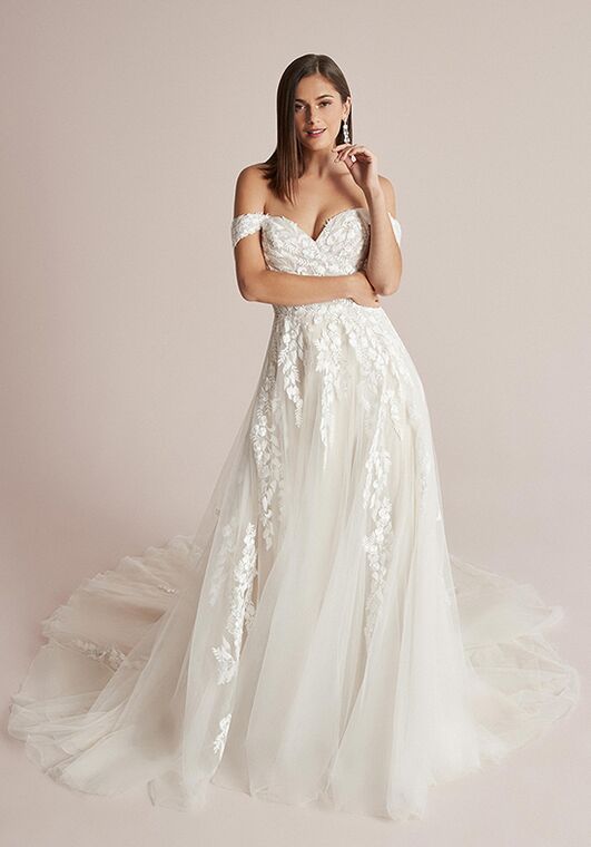 Justin Alexander Carlee A-Line Wedding Dress - 3