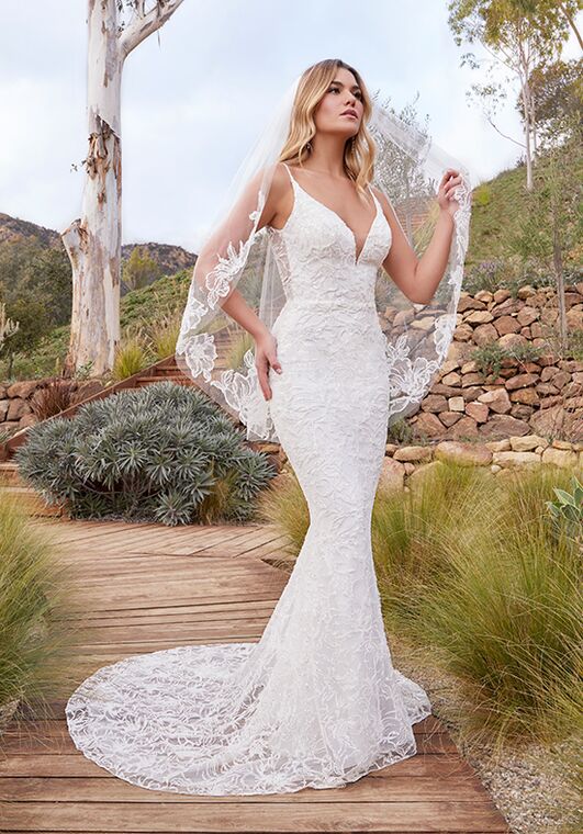 Beloved by Casablanca Bridal BL413 Polly Fit-and-Flare Wedding Dress - 5