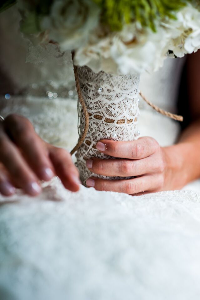 Lace Bouquet Wrap