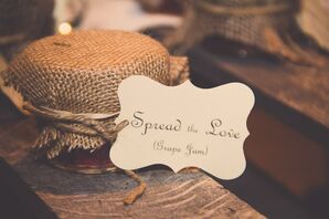 Homemade Jelly Party Favors