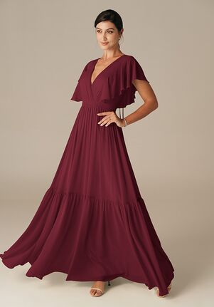 AW Bridal AW Lars Dress V-Neck Bridesmaid Dress