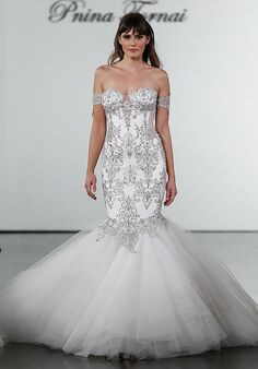Pnina Tornai for Kleinfeld 4711 Mermaid and Trumpet Wedding Dress