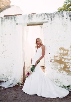 Essense of Australia D3223 Mermaid Wedding Dress