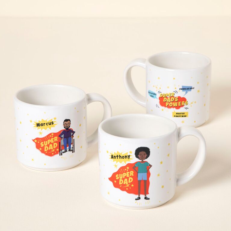 Super Dad mug, gift idea for husband for Father's Day.