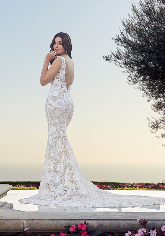 Casablanca Bridal Style 2443 Elisha Mermaid Wedding Dress - 3