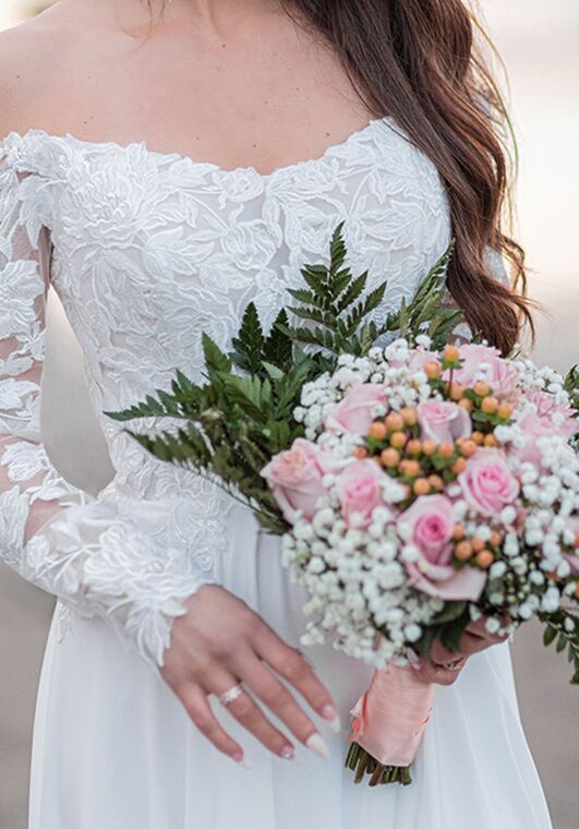 Essense of Australia D3332 A-Line Wedding Dress - 3