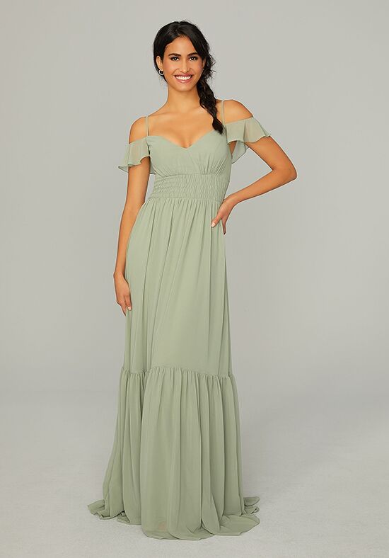 Morilee by Madeline Gardner Bridesmaids Style 21768 V-Neck Bridesmaid Dress - 1