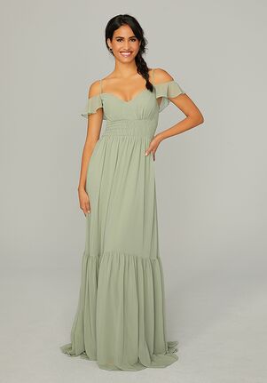 Morilee by Madeline Gardner Bridesmaids Style 21768 V-Neck Bridesmaid Dress