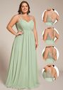 Ever-Pretty ES01692 V-Neck and Plunge Bridesmaid Dress - thumbnail - 3