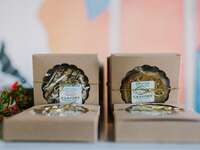 boxed cookie wedding favors