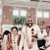 A Multicultural Wedding at BRICK in San Diego, California, With a Burgundy-and-Cream Palette