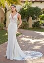 Jasmine Couture Skye Fit-and-Flare Wedding Dress - thumbnail - 1