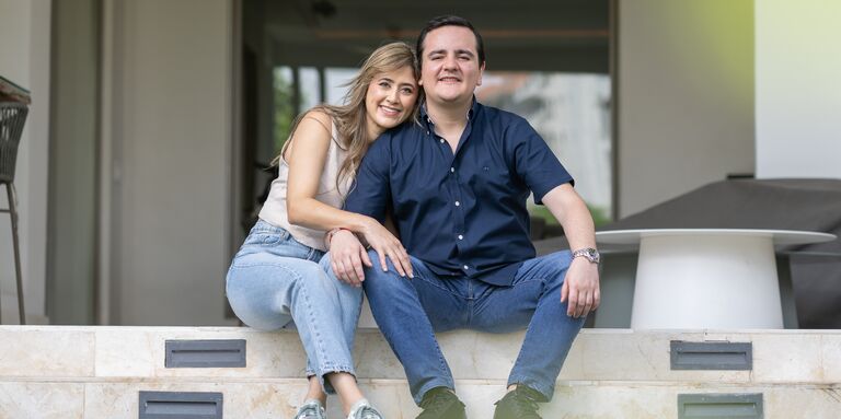 Anabelle & Diego Home Page Banner
