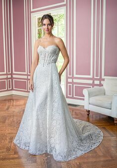 Jasmine Couture HOLLY Fit-and-Flare Wedding Dress