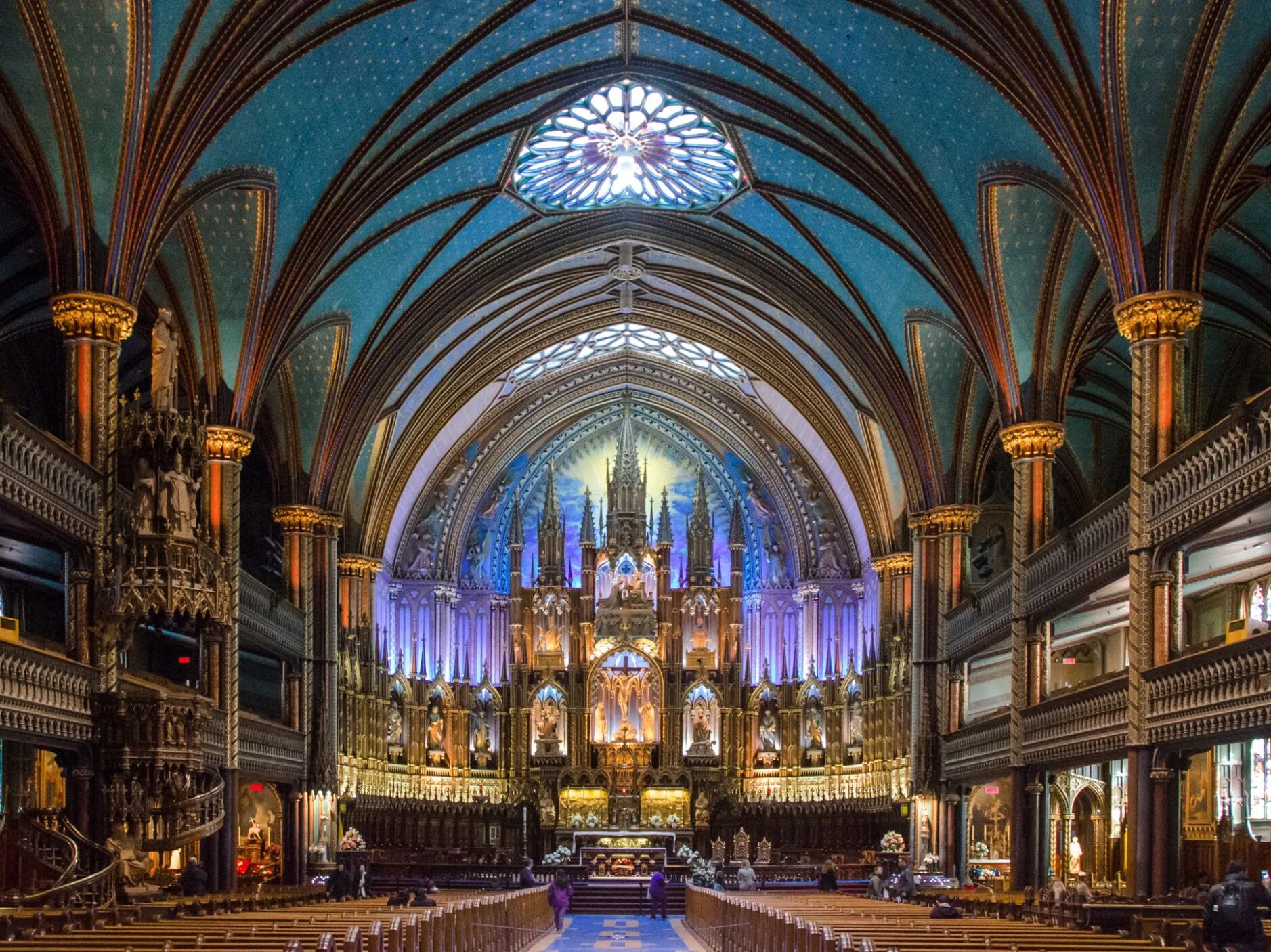 Picture of Notre-Dame Basilica of Montreal