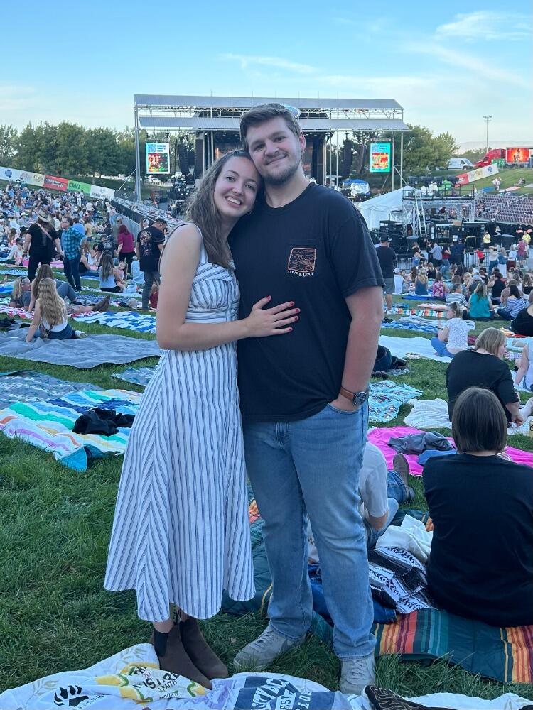 Our first concert, with definitely many more to come! Ben said that he fell even more in love with Ella while watching her sing and dance to Thomas Rhett.