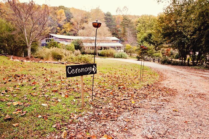 Handpainted Ceremony Sign