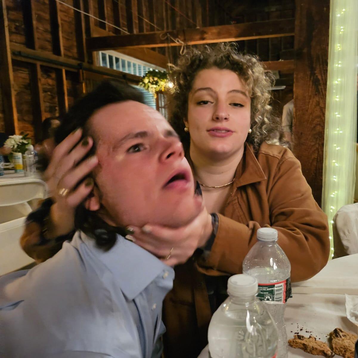 Izzy Toomey and Matt Eaton