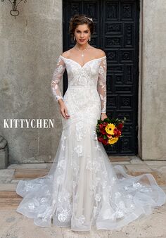 KITTYCHEN MORGAN, H2051 Mermaid Wedding Dress