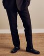 Tie Bar The Lakeshore Linen Chocolate Brown Pant Brown Tuxedo - thumbnail - 1