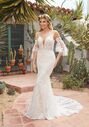 Beloved by Casablanca Bridal BL379 Bea Fit-and-Flare Wedding Dress - thumbnail - 4