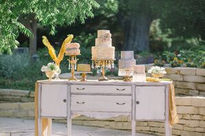 Wedding Cake Dessert Table
