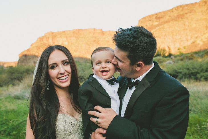 Elle and Kalen reconnected after college. After dating for two years, the couple had their little boy, Beckett Jack Smith. "He is the light of our life," Elle says.