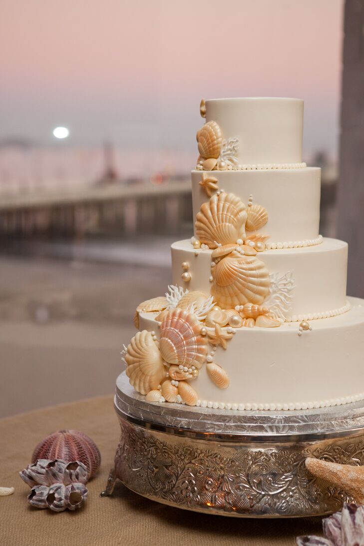 Seashell Wedding Cake
