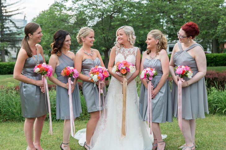 A Glam, Modern DIY Wedding at the Colonnade in Scranton, Pennsylvania