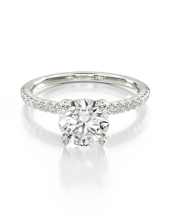 James Allen Round Cut Engagement Ring - 1