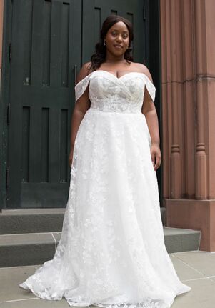 Stella York 7502 plus A-Line Wedding Dress