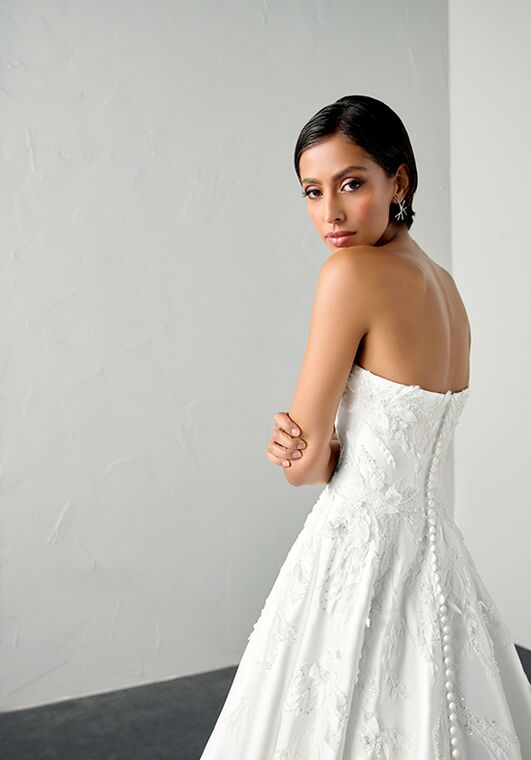 Justin Alexander Signature Rush A-Line Wedding Dress - 3