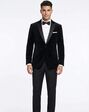 BLACKTIE LIAM Black Velvet Wedding Tuxedo Black Tuxedo - thumbnail - 3