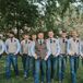 Tweed Vest and Blue Jean Groomsmen Attire