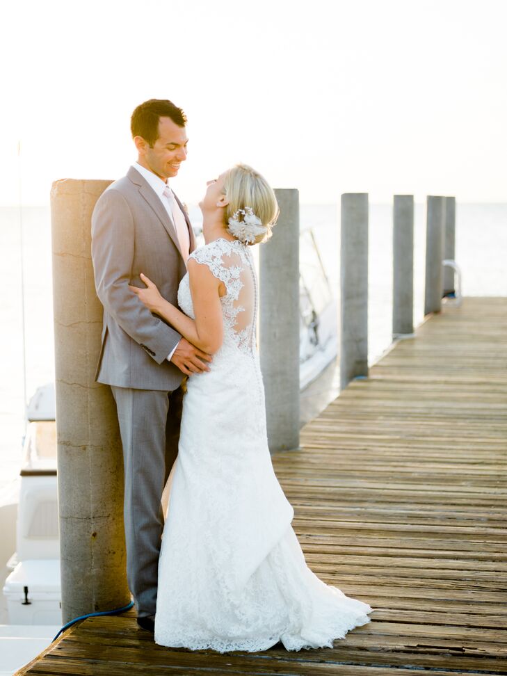 Nicole and Zachary were engaged in the Keys and they were able to celebrate their first day as husband and wife there, too.