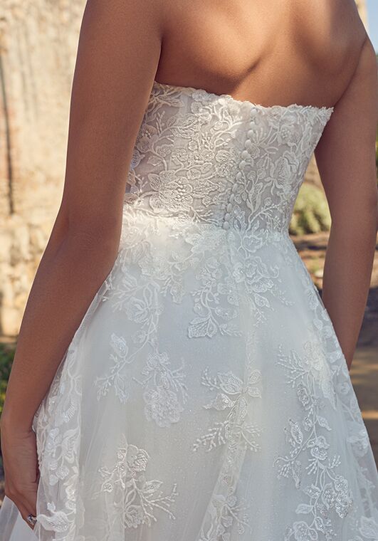 Maggie Sottero ROUSSEAU A-Line Wedding Dress - 3