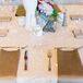 Gold Table Settings
