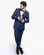 Generation Tux Mystic Blue Edge Lapel Tux Blue Tuxedo - thumbnail - 3