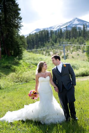 Maggie Sottero Strapless Mermaid Wedding Dress