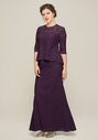 AW Bridal AW Jennifer Dress Purple Mother Of The Bride Dress - thumbnail - 1