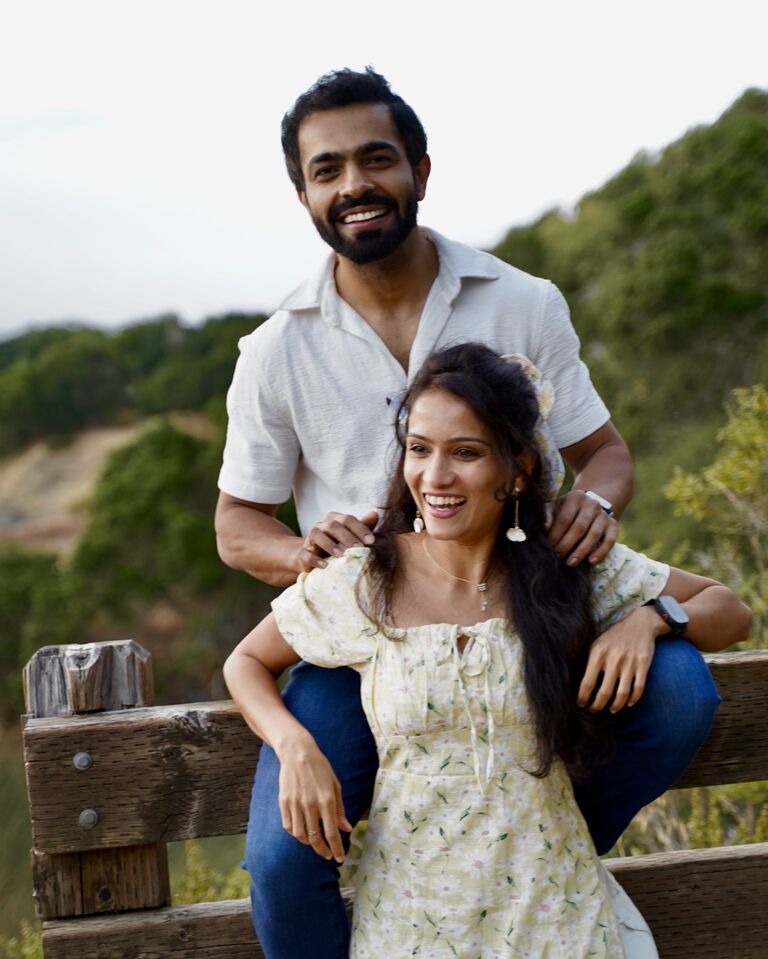 Shruti & Gaurav Home Page Banner