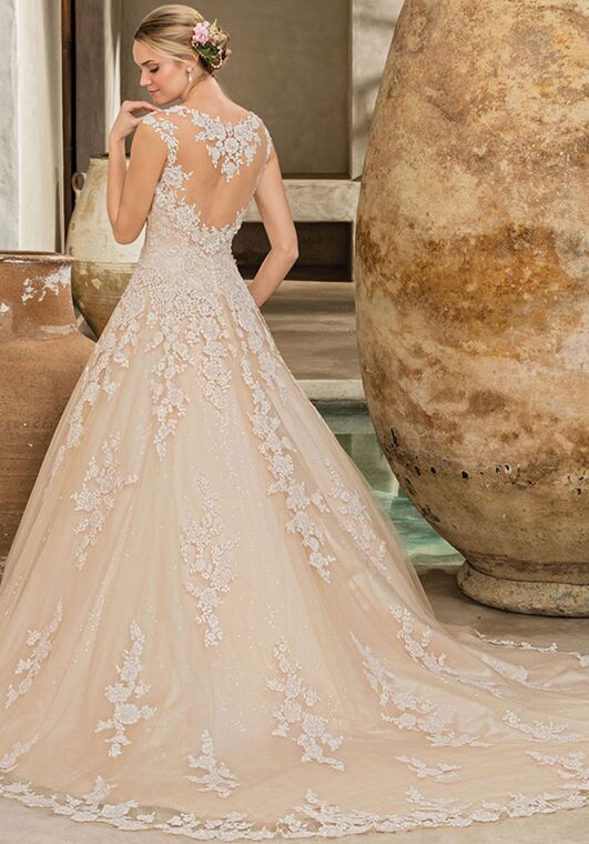 Casablanca Bridal Style 2289 Amber A-Line Wedding Dress - 3