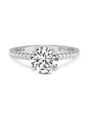 Friendly Diamonds Elegant Princess, Asscher, Cushion, Emerald, Heart, Marquise, Pear, Radiant, Round, Oval Cut Engagement Ring